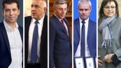 "Маркет Линкс": Борисов и Кирил Петков са с най-висок рейтинг