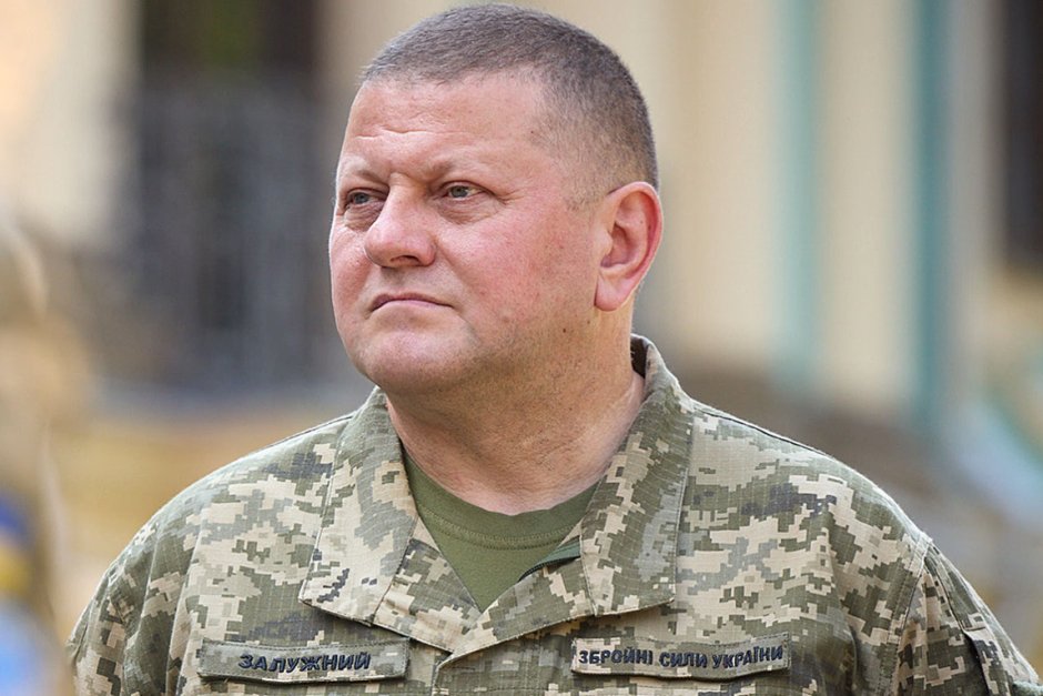 Генерал Валерий Залужний Сн. Украйинското министерство на отбраната