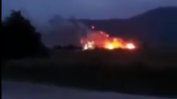 Пожар в руска военна база в Крим