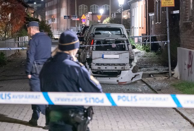Четири експлозии в Швеция за една нощ
