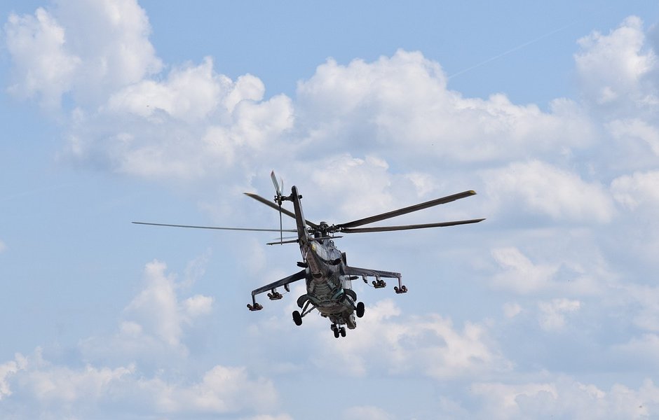 Хеликоптер Ми 24, снимка Pixabay