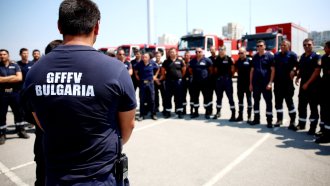 Българските пожарникари, помагали за пожарите в Гърция, се прибраха