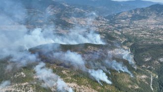 Големият пожар край село Хвойна в Родопите е овладян