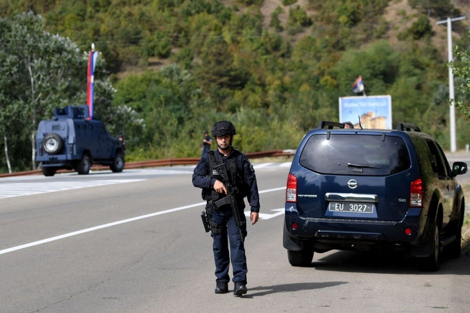 Убийството на полицай провокира ново разпалване на конфликта със Сърбия, сн. агенция Коха