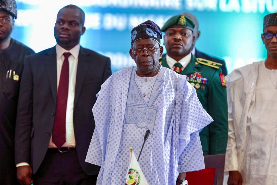 Президентът на Нигерия Бола Тинубу, Снимка: ЕПА/БГНЕС