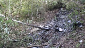 Падналият край Гърмен хеликоптер се е ударил в дърво