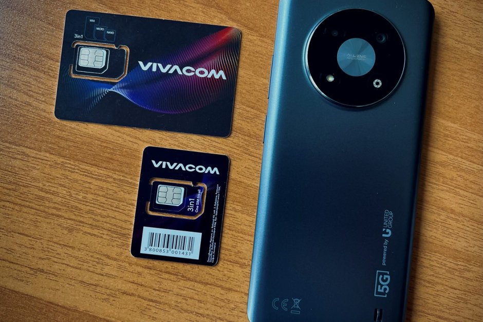 С двойно по-малки SIM карти "Виваком" намалява употребата на пластмаса