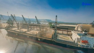 Нов зърнен терминал във Варна изпрати първи кораб с 35 хил. т жито за Алжир