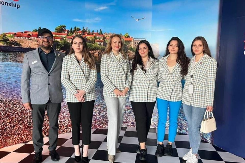 Женският отбор на България по шахмат спечели европейска титла. 