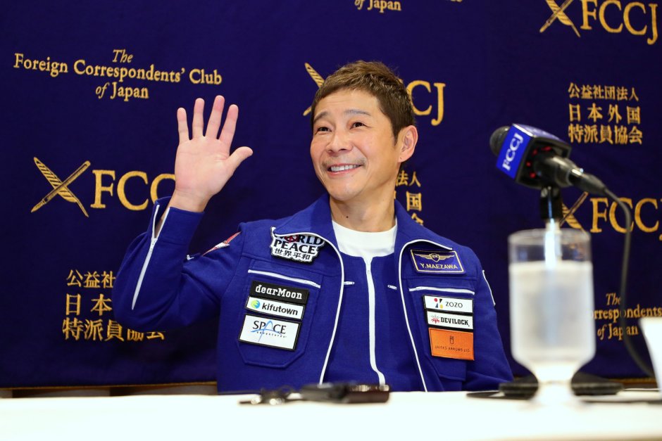Японският милиардер Юсаку Маедзава отложи пътуването си около Луната Сн. ЕПА/БГНЕС