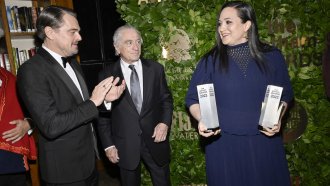 Скандал с орязана реч на де Ниро в Ню Йорк на наградите "Готам"