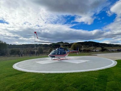 Първото сертифицирано хеликоптерно летище е в болницата в Панагюрище