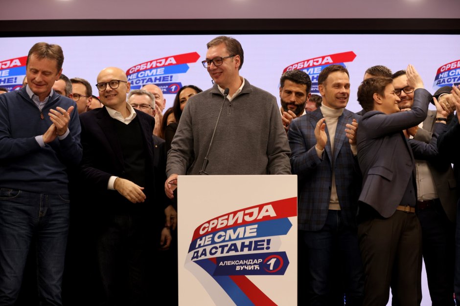 Коалицията около Вучич печели изборите в Сърбия