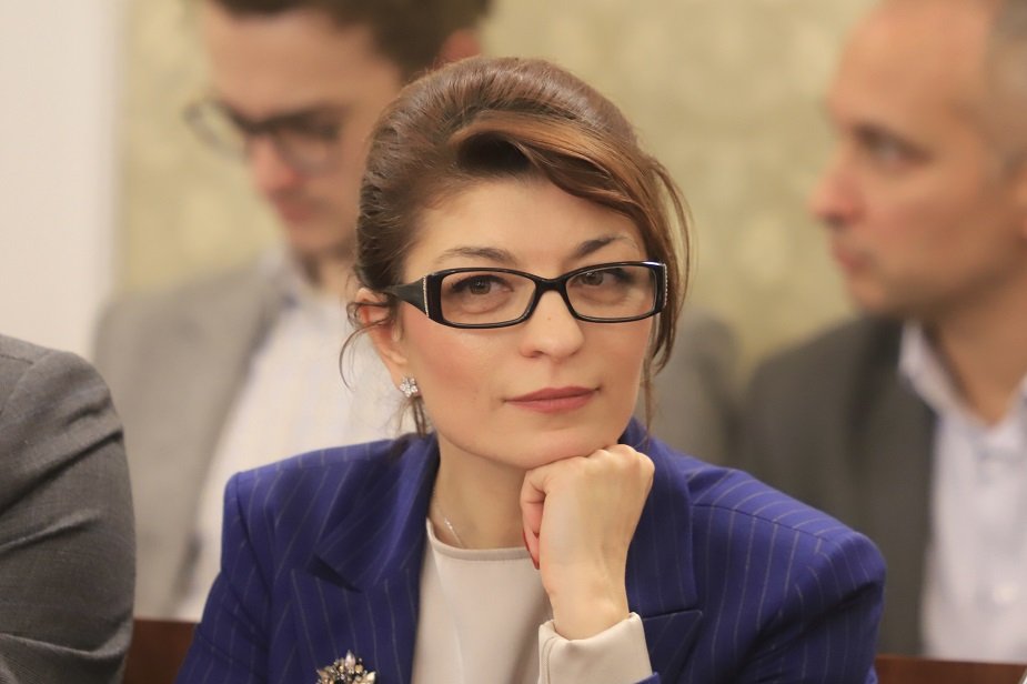 Председателката на парламентарната група на ГЕРБ Десислава Атанасова, снимка БГНЕС