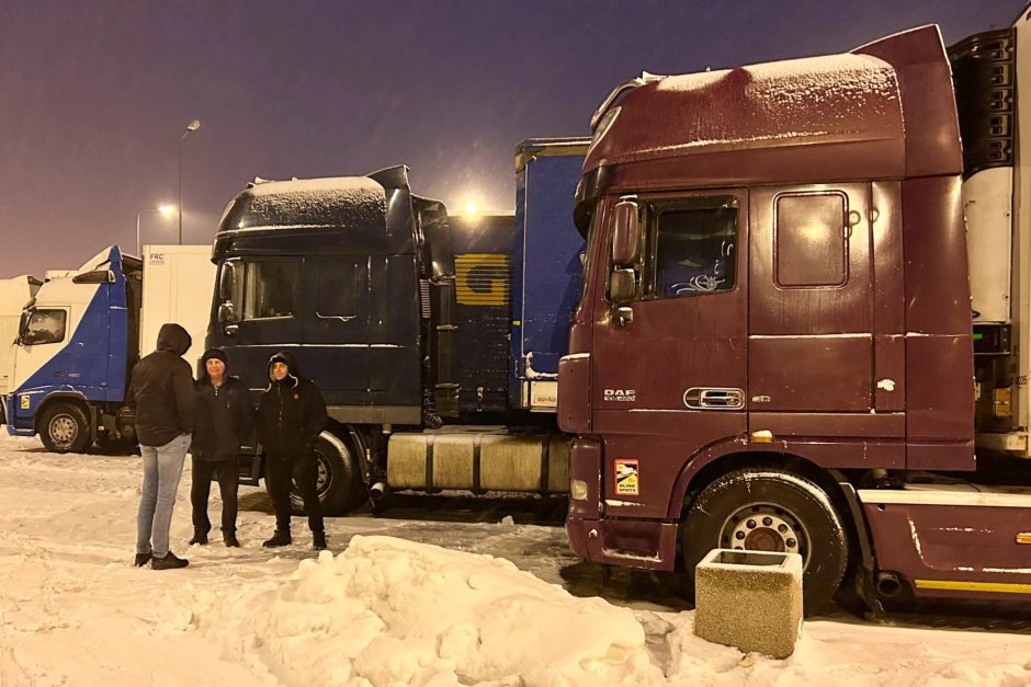 Трети украински шофьор на камион почина на блокираната граница с Полша