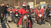 Над 500 рокери Дядо Коледа шестваха благотворително във Велико Търново