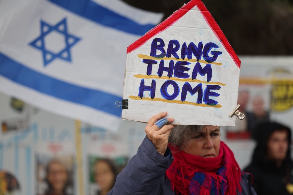 Расте и недоволството в Израел заради кризата със заложниците, сн. ЕПА/БГНЕС