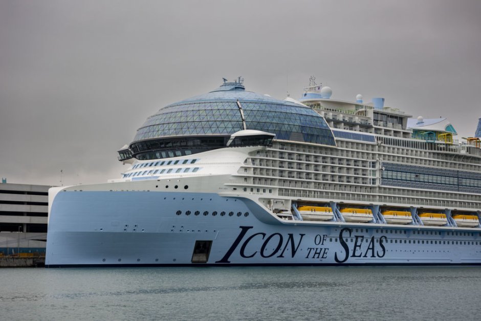 "Икона на моретата" е най-големият в света круизен кораб, сн. GettyImages