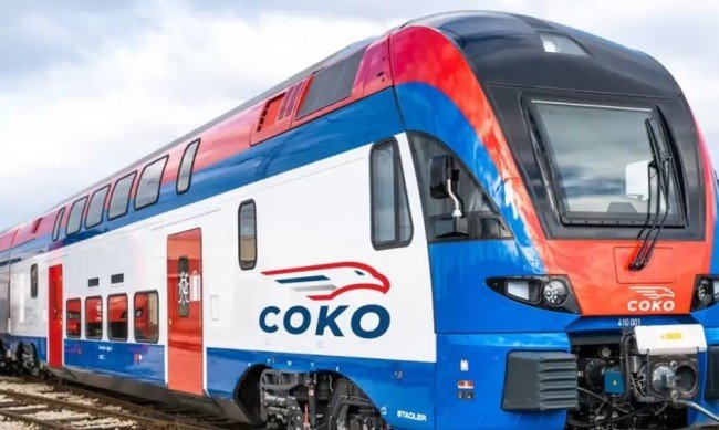 Високоскоростния влак "Сокол" вече се движи по линията Белград - Нови сад Сн. Фейсбук