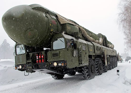 Руска ракета "Ярс" Сн. Министерстото на отбраната на Русия