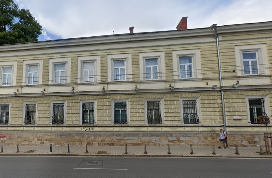 Домът на Москва в София, стопкадър Google maps