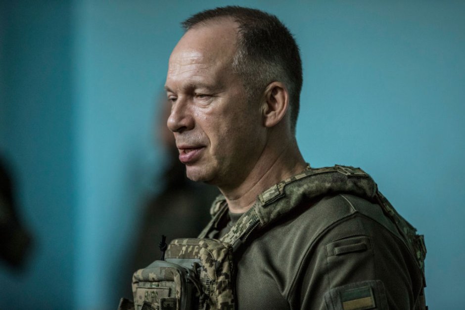 Олександър Сирски смени Валерий Залужни начело на украинската армия в навечерието на третата годишнина от инвазията на Русия, сн. GettyImages