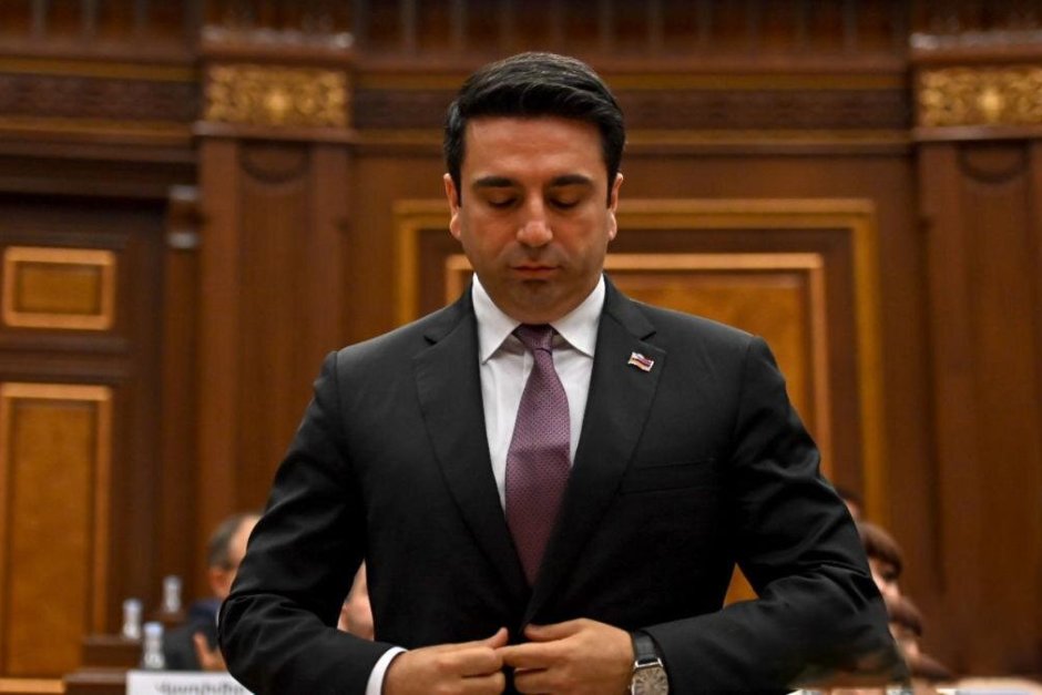 председателя на парламента на Армения Ален Симонян