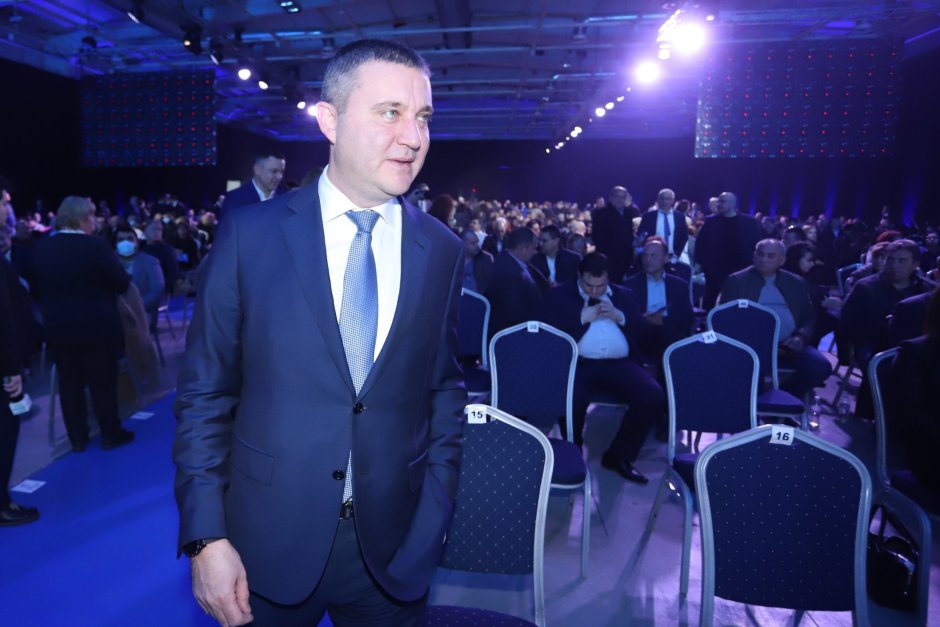 Владислав Горанов на национално събрание на ГЕРБ преди две години. Снимка: БГНЕС