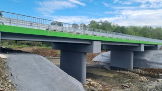 Новият мост на пътя Царево - Ахтопол е пуснат за движение