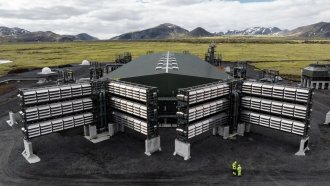 "Мамут" ще поглъща огромни количества CO₂ от въздуха в Исландия