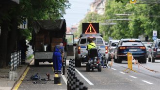 Васил Терзиев защити ремонта около НДК, районният кмет го критикува