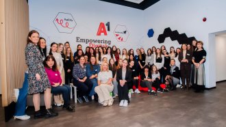 45 младежи участват във второто издание на менторската програма  А1 STEMfem Junior