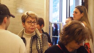 "Тук не е Москва". Митрофанова бе изгонена от Националната галерия