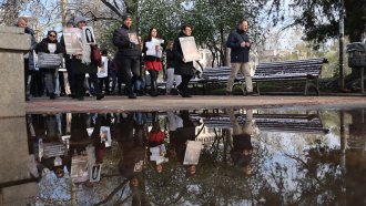 В памет на Сияна: Протест срещу убийствата на пътя пред Съдебната палата