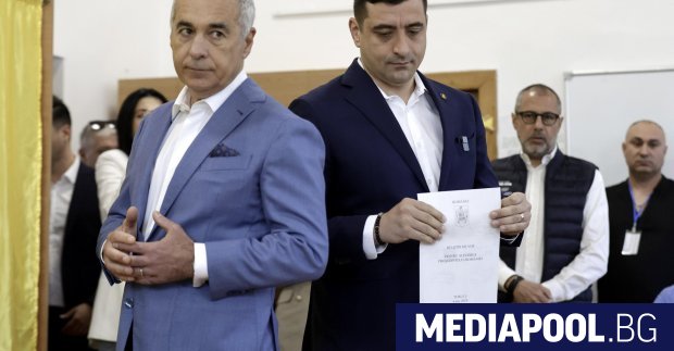 Ултранационалистът Джордже Симион печели първия тур на президентските избори в
