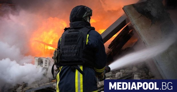 Руските сили атакуваха с дронове тази нощ източния украински град