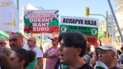 Протестът срещу еврото ескалира с арестуван хулиган и припаднал полицай