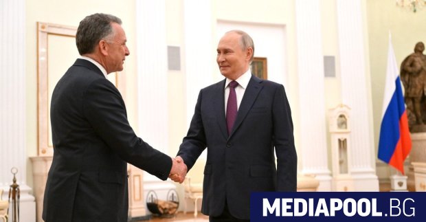 Руският президент Владимир Путин прие в Москва специалния пратеник на