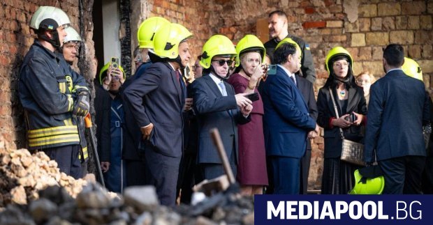 Ударът по сградата на украинското правителство в нощта на 7