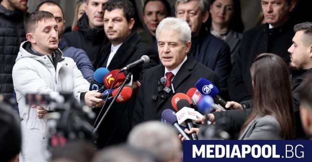 Лидерът на опозиционната македонска партия Демократичен съюз за интеграция ДСИ