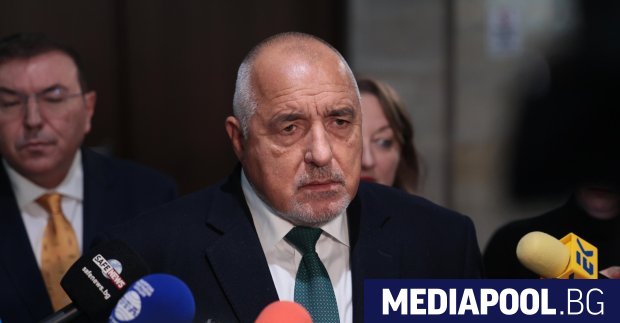 Лидерът на ГЕРБ Бойко Борисов се обяви срещу създадената временна