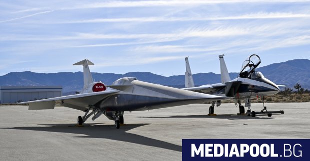 Прототипът X 59 който е първият по рода си тих свързвуков