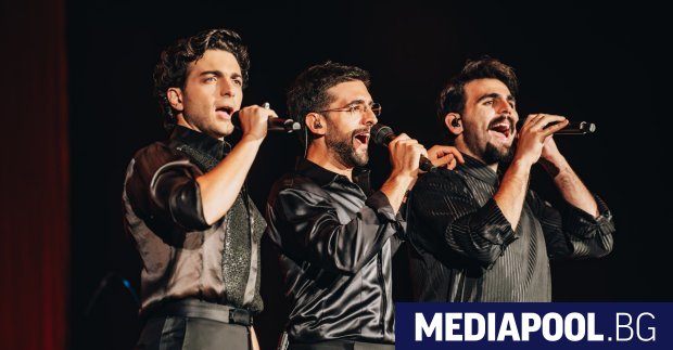Тримата млади италианци от Il Volo са любимци на българската