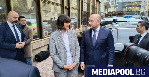 Европейският главен прокурор Лаура Кьовеши и министърът на правосъдието Георги