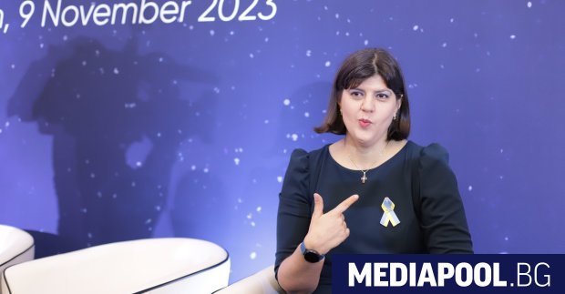 Европейският главен прокурор Лаура Кьовешипристига в сряда на посещение в