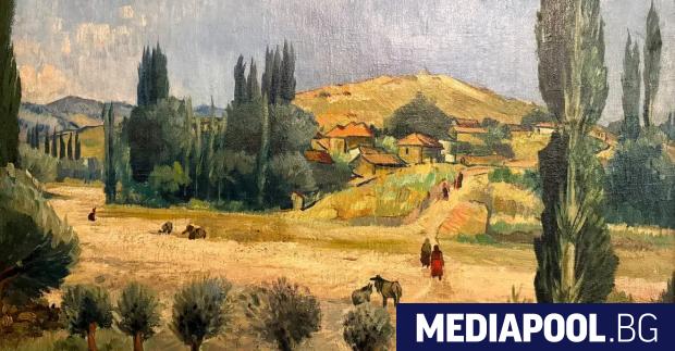 Картината на Златю Бояджиев Пейзаж бе продадена за рекордните за
