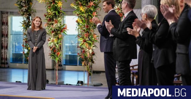 Дъщерята на венецуелската опозиционерка Мария Корина Мачадо прие Нобеловата награда