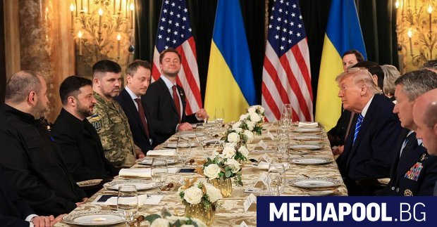 Лидерите на САЩ и Украйна – Доналд Тръмп и Володимир