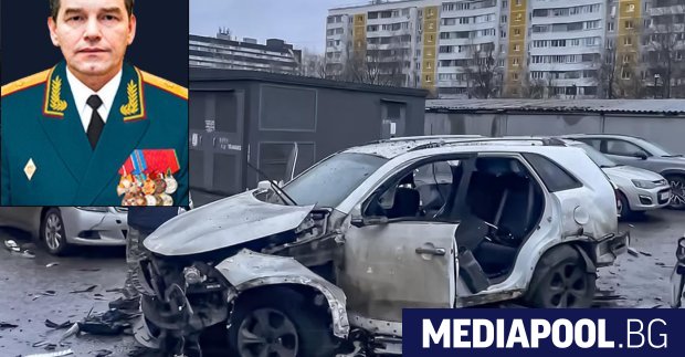 Руски генерал е загинал в понеделник сутрин при експлозия на