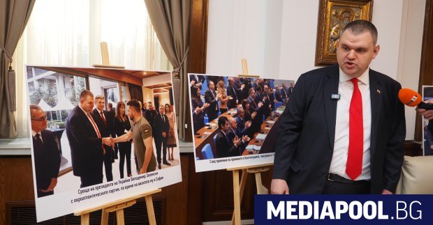 Лидерът на ДПС Ново начало Делян Пеевски е напуснал кабинета